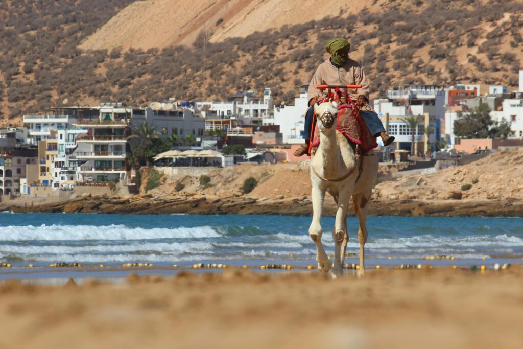 Car rental Agadir Airport no deposit service by SafeRent with modern vehicles available for tourists arriving in Agadir, Morocco