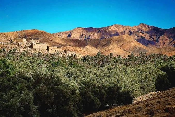 granite peaks and Berber villages of the Anti-Atlas